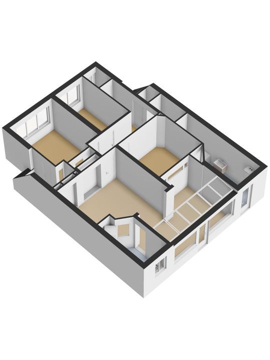 Van Bossestraat 32, Delft plattegrond-1