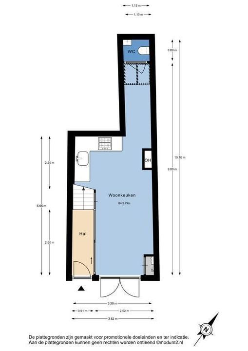 Van der Mastenstraat 6, Delft plattegrond-0