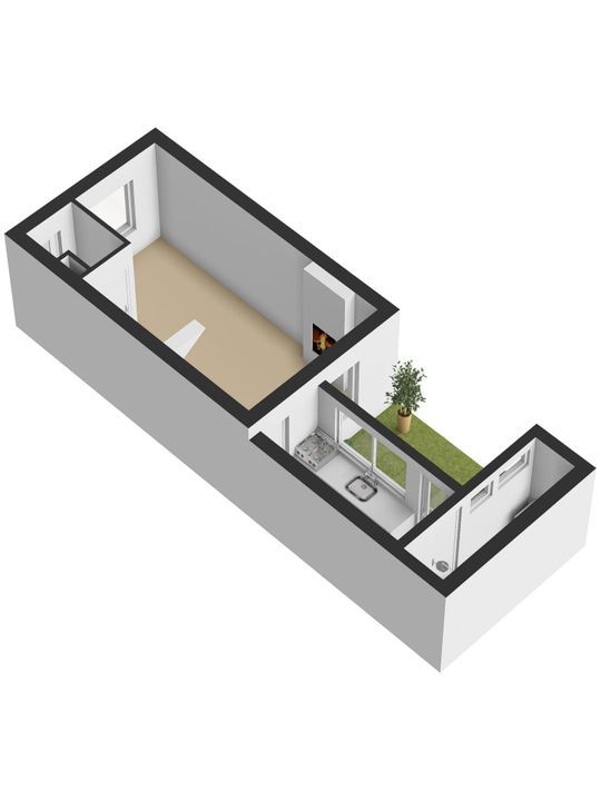Raam 24, Delft plattegrond-3