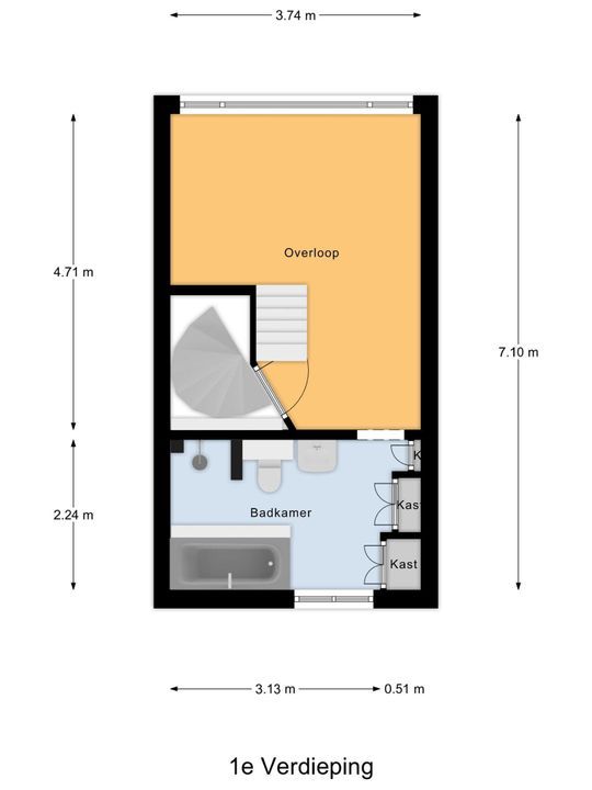 Westerstraat 146, Delft plattegrond-4