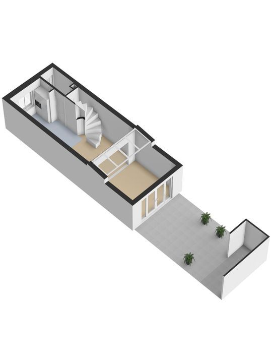 Westerstraat 146, Delft plattegrond-1