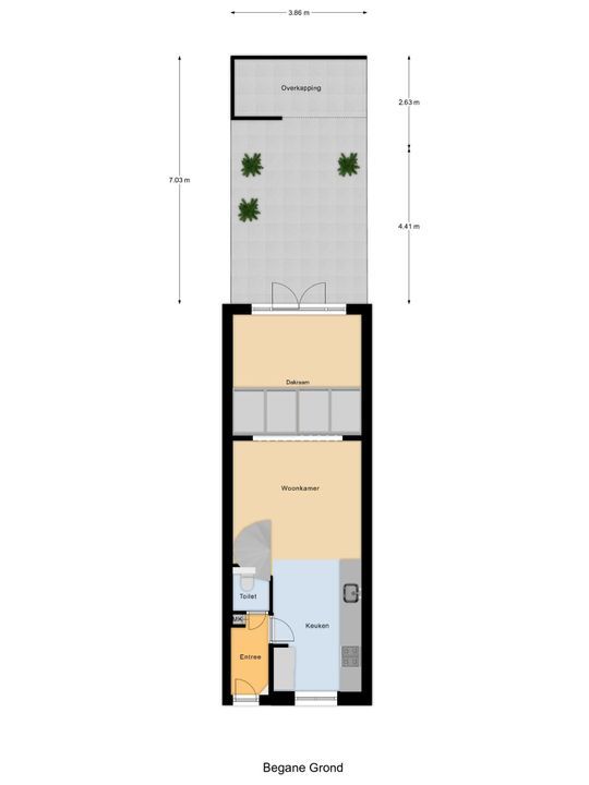 Westerstraat 146, Delft plattegrond-0