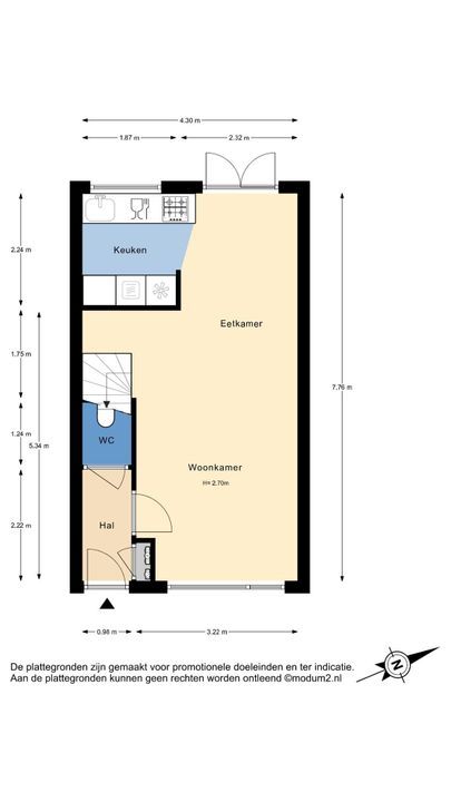 Archipellaan 11, Delft plattegrond-2