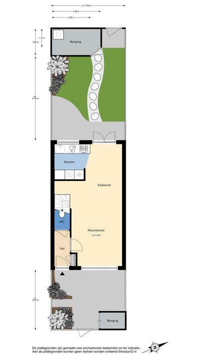 Archipellaan 11, Delft plattegrond-3