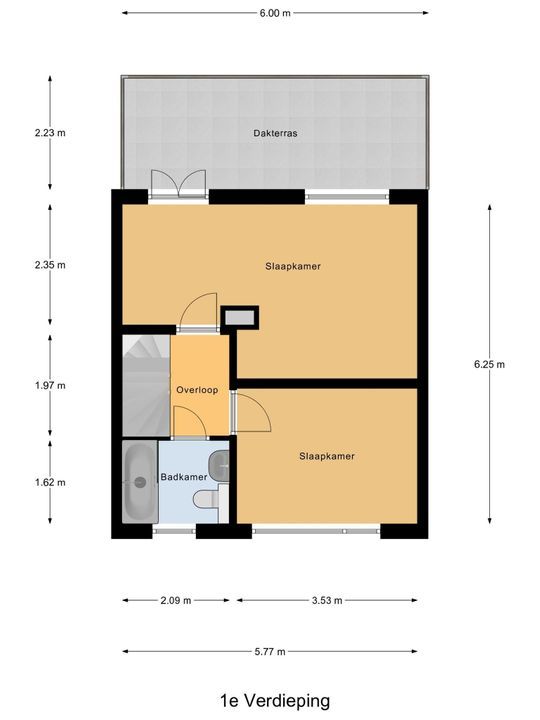 Oranjelaan 9, Den Hoorn plattegrond-4