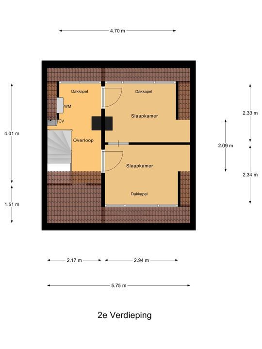 Oranjelaan 9, Den Hoorn plattegrond-6