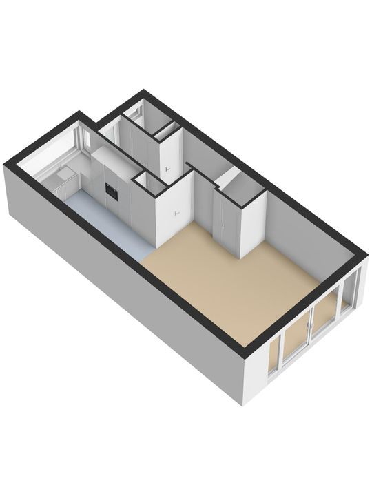 Berghuyspad 19, Delft plattegrond-1