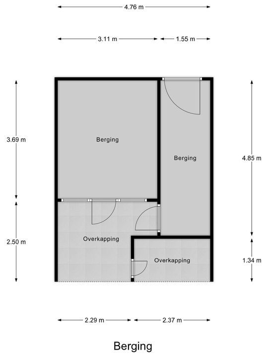 Berghuyspad 19, Delft plattegrond-8