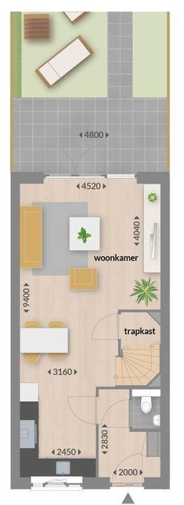 Brink van Pietje Bell 39, Pijnacker plattegrond-0