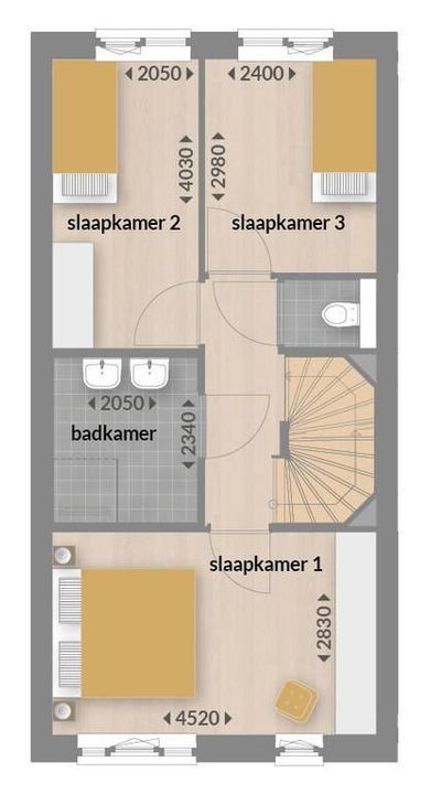 Brink van Pietje Bell 39, Pijnacker plattegrond-1