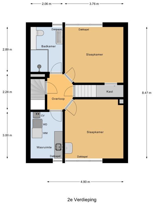 Michiel de Ruyterweg 27, Delft plattegrond-6