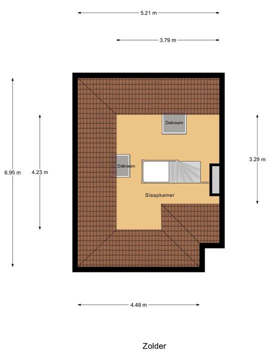 Michiel de Ruyterweg 27, Delft plattegrond-8