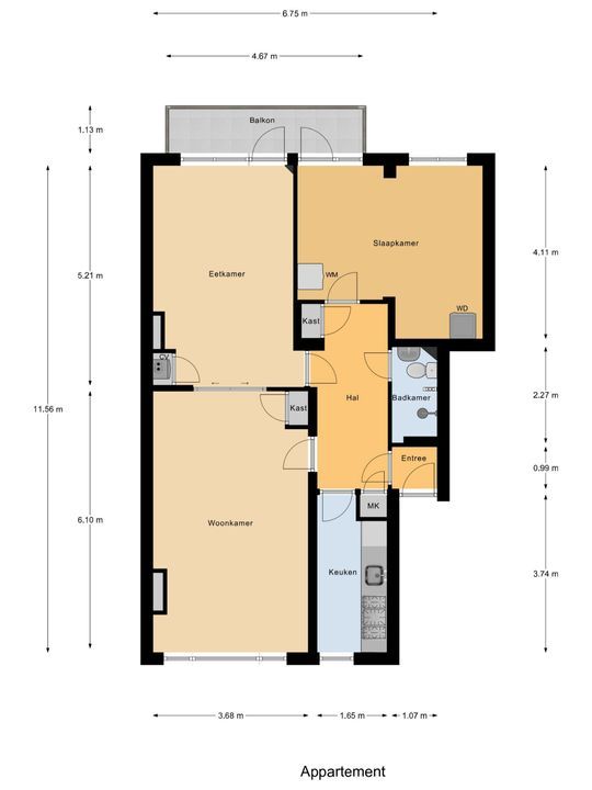 Stadhoudersweg 29 C, Rotterdam plattegrond-0