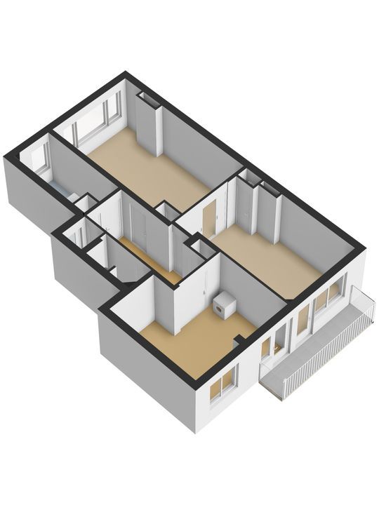 Stadhoudersweg 29 C, Rotterdam plattegrond-1