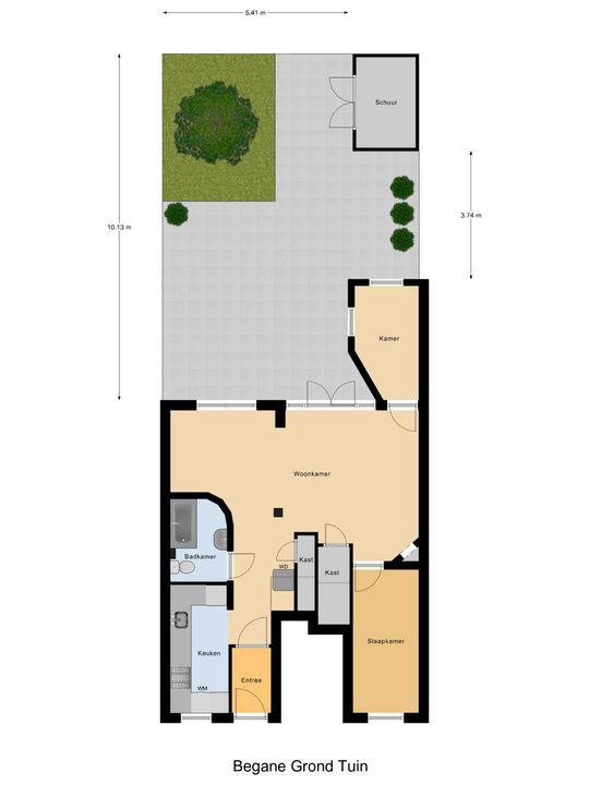 Jacob Catsstraat 64, Delft plattegrond-0