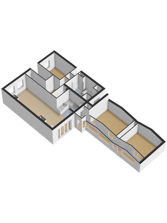 Van de Spiegelstraat 25, Delft plattegrond-1