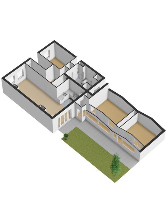 Van de Spiegelstraat 25, Delft plattegrond-3