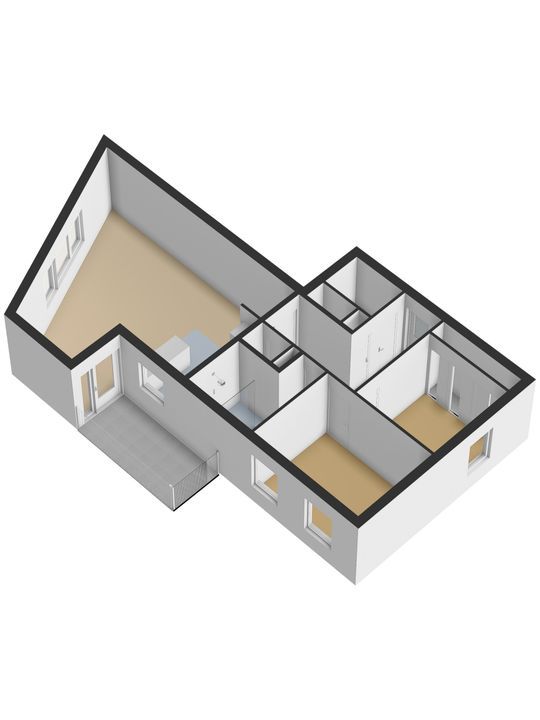 Staalweg 12, Delft plattegrond-1