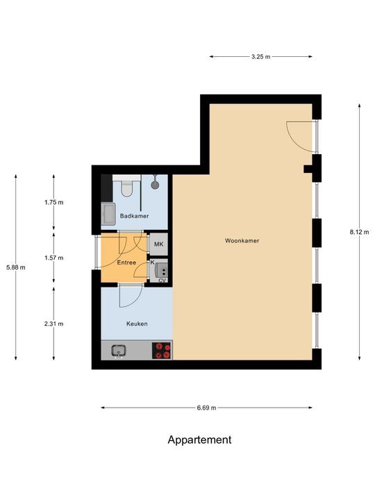 Nieuwe Gracht 17, Delft plattegrond-0