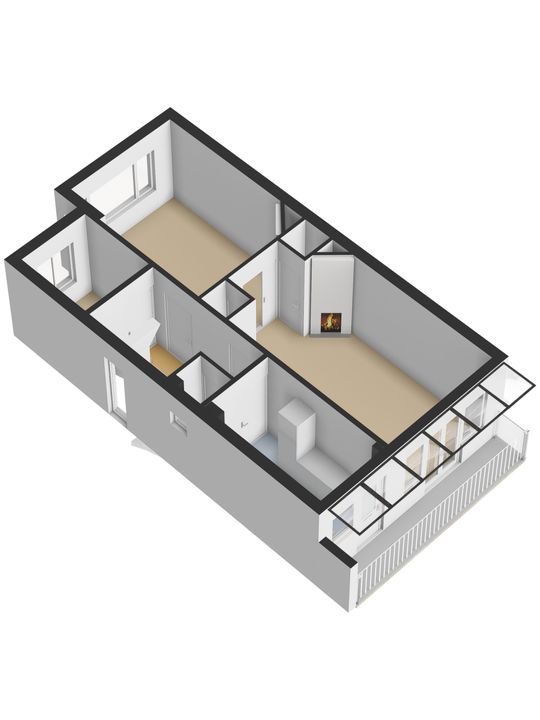 Botaniestraat 8, Delft plattegrond-1