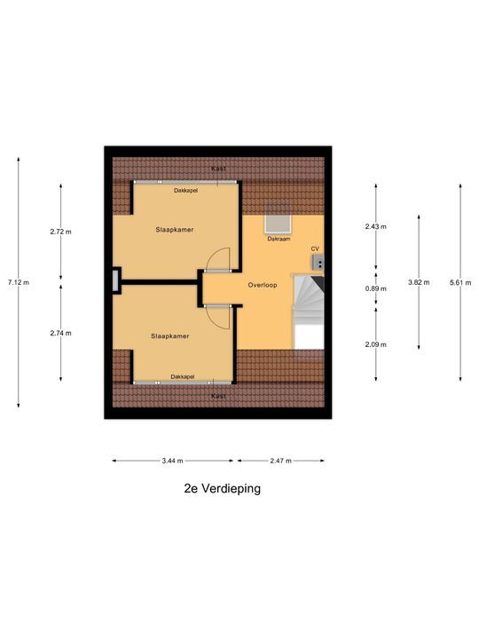 van Hardenbroeklaan 44, Rijswijk plattegrond-6