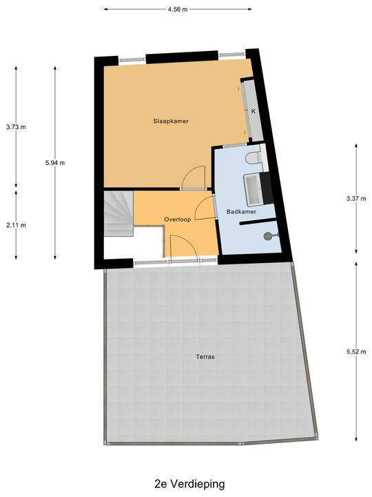 Gouden Rijderplein 97, Delfgauw plattegrond-2