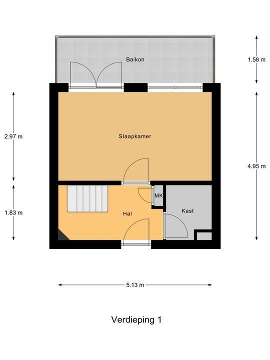 Akropolishof 12, Delft plattegrond-0