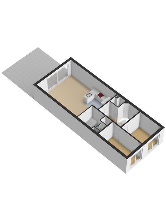 Akropolishof 12, Delft plattegrond-3