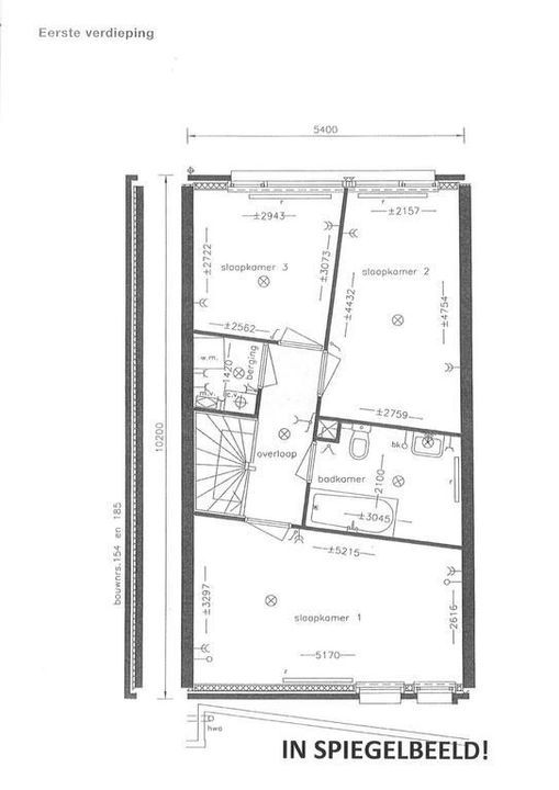 Crommelinlaan 39, Delft plattegrond-0