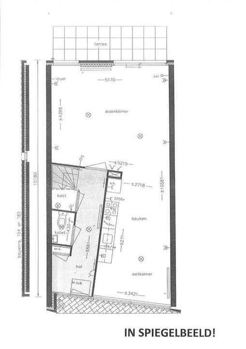 Crommelinlaan 39, Delft plattegrond-1