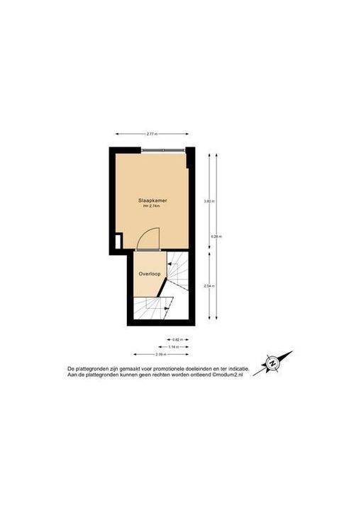 Hof van Delftlaan 68, Delft plattegrond-2