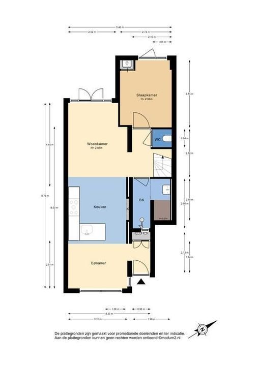 Hof van Delftlaan 68, Delft plattegrond-0