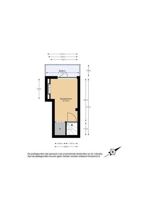 Hof van Delftlaan 68, Delft plattegrond-1