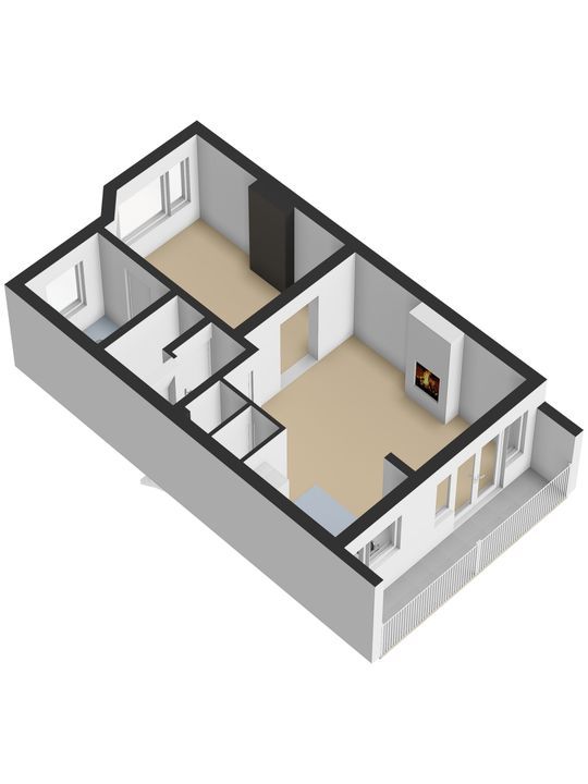 Hugo de Grootstraat 298, Delft plattegrond-3