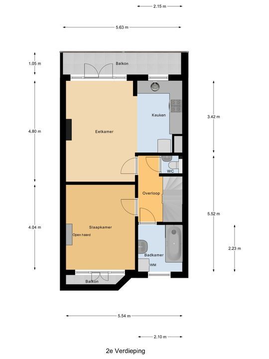 Hugo de Grootstraat 298, Delft plattegrond-4