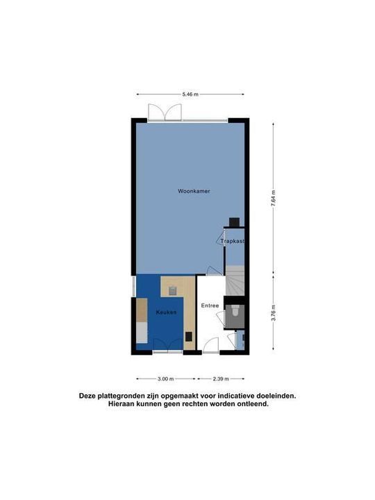 Krekelzoom 12, Pijnacker plattegrond-1