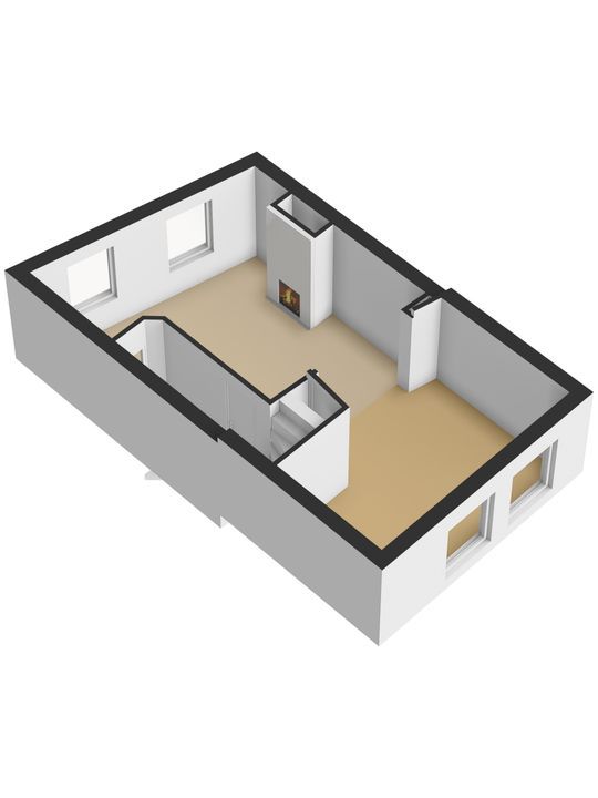 Brabantse Turfmarkt 16, Delft plattegrond-3