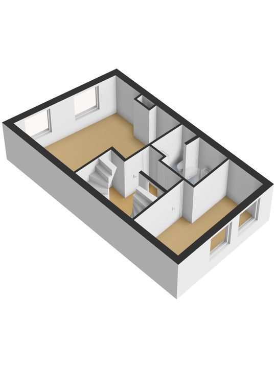 Brabantse Turfmarkt 16, Delft plattegrond-5
