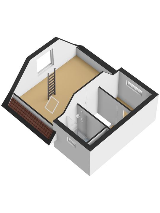 Koornmarkt 48 D, Delft plattegrond-3
