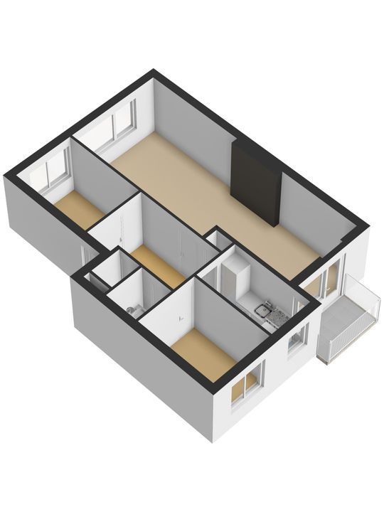Persijnlaan 74, Delft plattegrond-1
