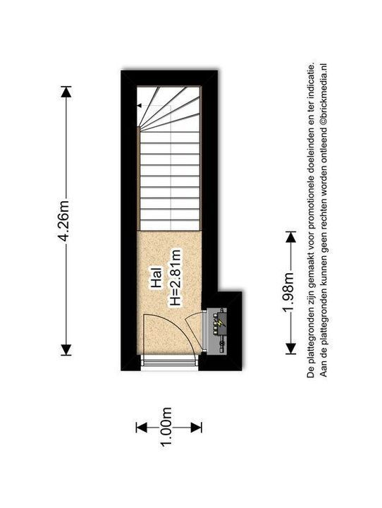 Westplantsoen 54, Delft plattegrond-0