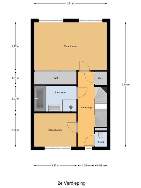 Molenweide 62, Delft plattegrond-4