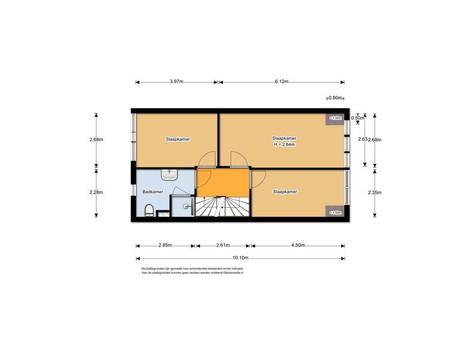 Prof. Bosschastraat 35, Delft plattegrond-1