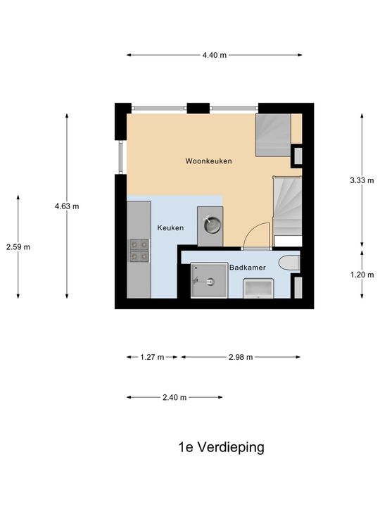 Nieuwe Langendijk 100, Delft plattegrond-4