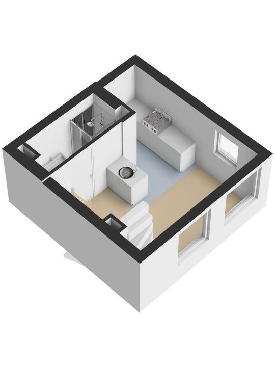 Nieuwe Langendijk 100, Delft plattegrond-5
