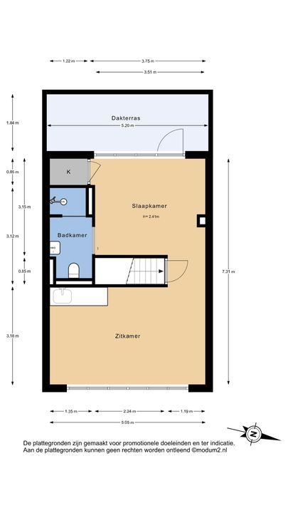 Decimastraat 16, Delft plattegrond-3