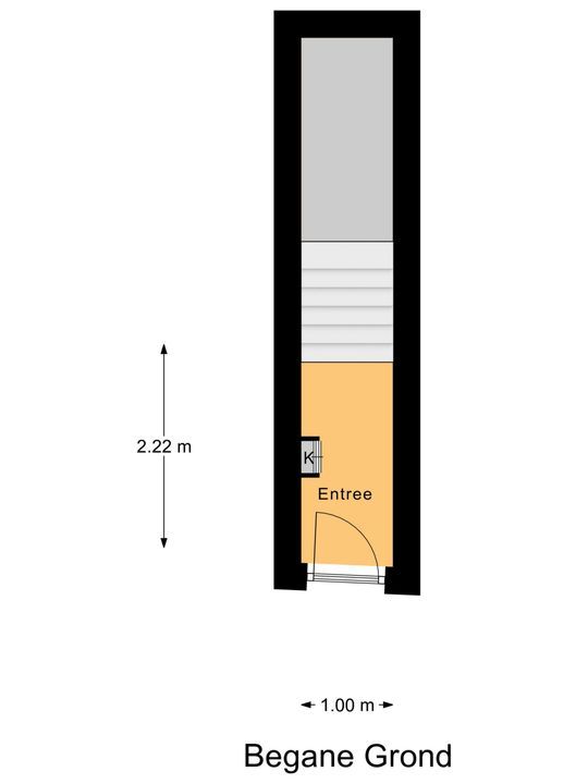 Oostsingel 12, Delft plattegrond-0