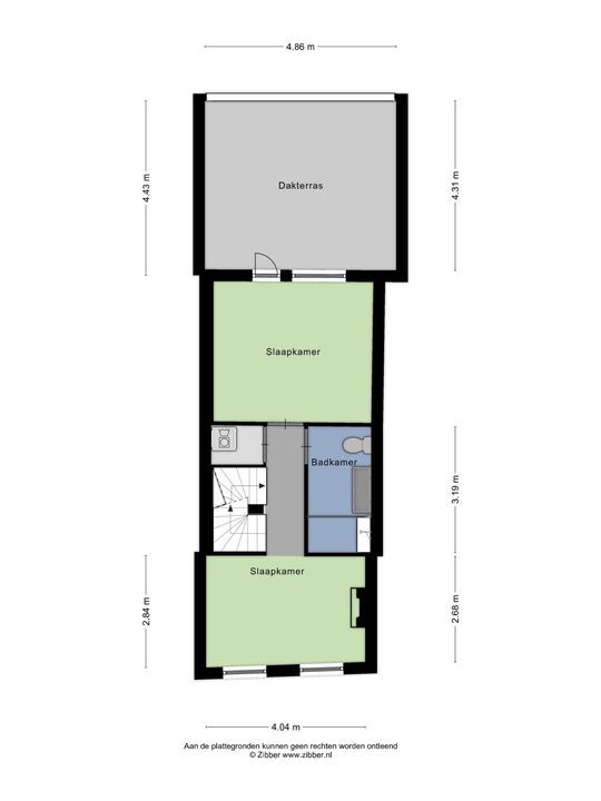 Voldersgracht 11, Delft plattegrond-4