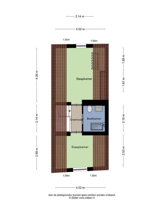 Voldersgracht 11, Delft plattegrond-6