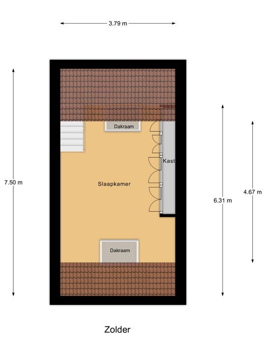 Sint Olofsstraat 13, Delft plattegrond-6